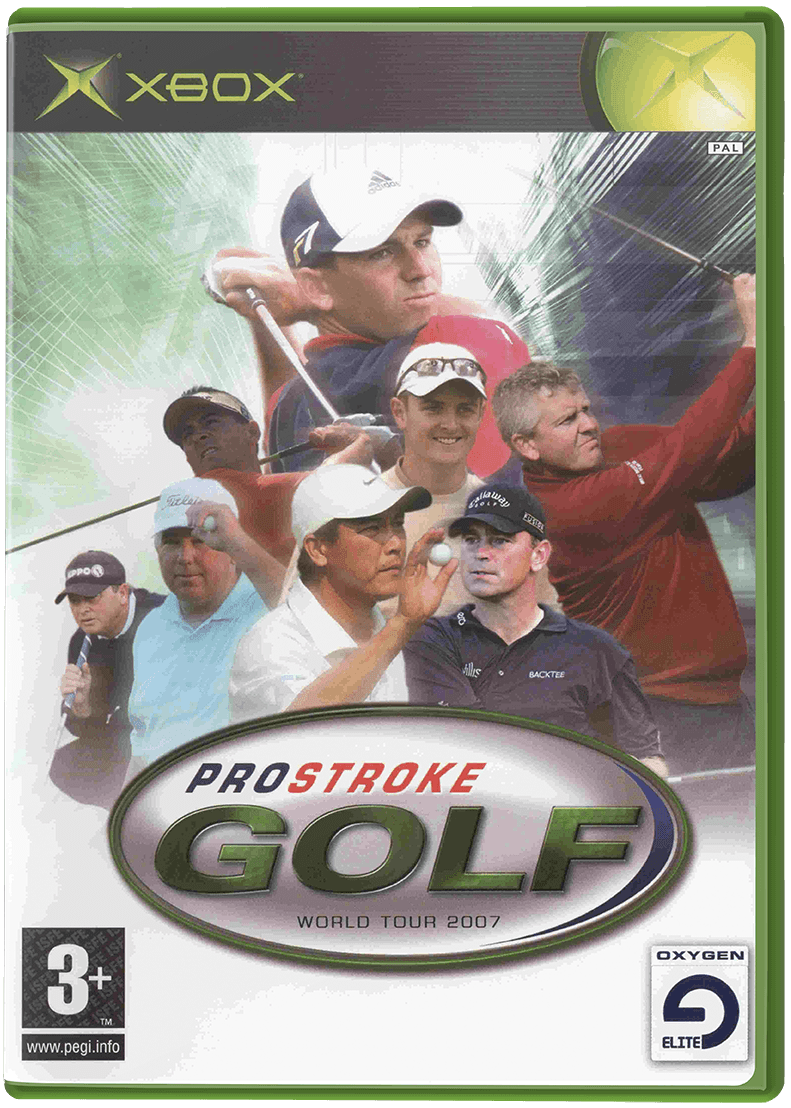 ProStroke Golf World Tour 2007 box art for Xbox